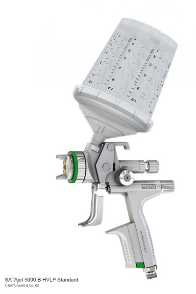 SATAjet 5000 B HVLP Düse 1,2 RPS-Einwegbecher 0,3 l / 0,6 l / 0,9 l (je 1x), Drehgelenk